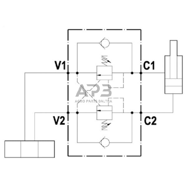 Vožtuvas FPO50DX38L20 6 Vožtuvas FPO50DX38L20 6