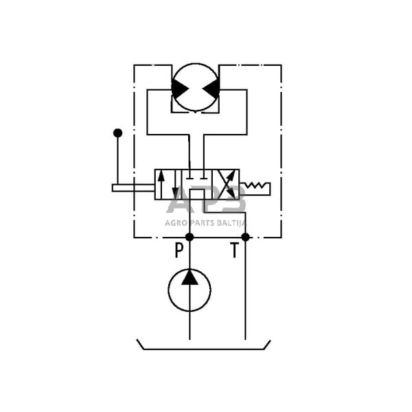 Vožtuvas OMP/OMR, MDVOMR12 3 Vožtuvas OMP/OMR, MDVOMR12 3