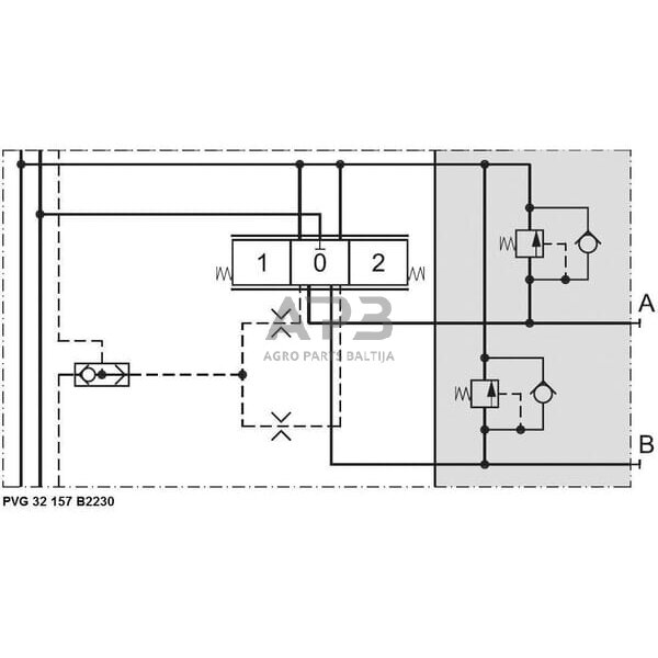 Vožtuvas PVG32 230 BAR, PVG32157B2230 2