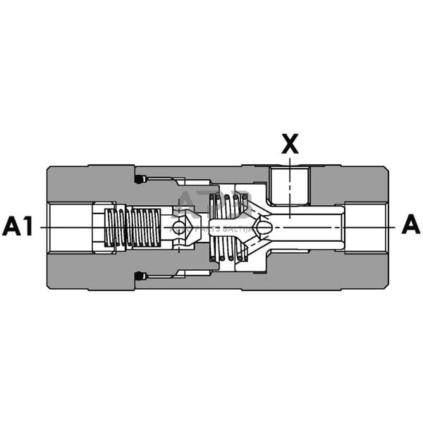 Vožtuvas S-04-1/4", VUPSL03001 2