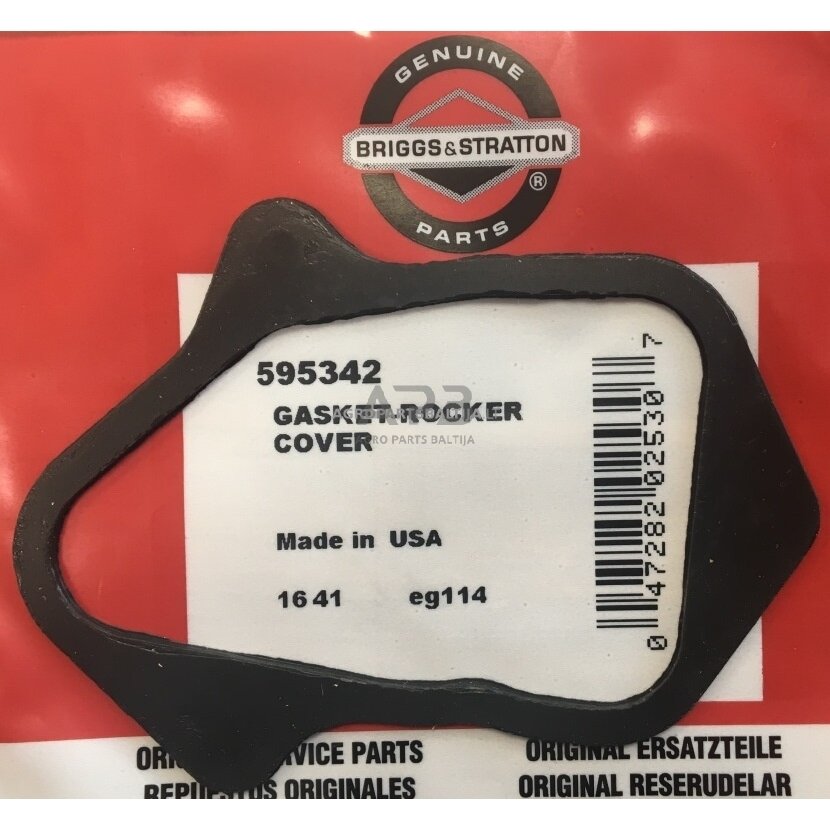 Vožtuvų dangtelio tarpinė BRIGGS & STRATTON 595342, 594088 Vožtuvų dangtelio tarpinė BRIGGS & STRATTON 595342, 594088