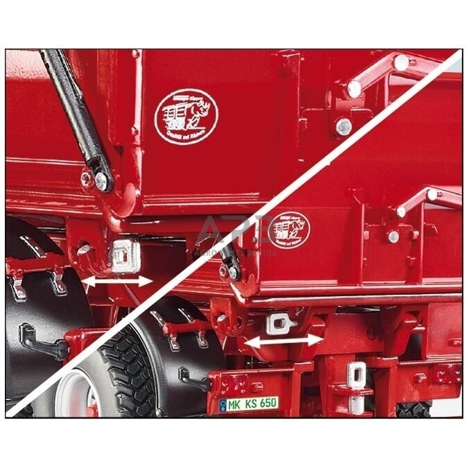 Wiking priekaba konteineris Krampe 650 S, 10733500000 5 Wiking priekaba konteineris Krampe 650 S, 10733500000 5