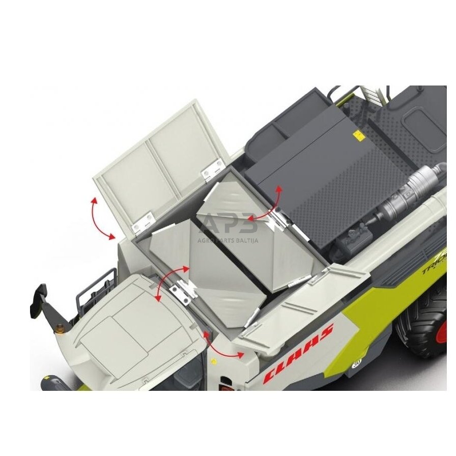 Wiking kombainas Claas Trion 720 Montana, 077857 7 Wiking kombainas Claas Trion 720 Montana, 077857 7