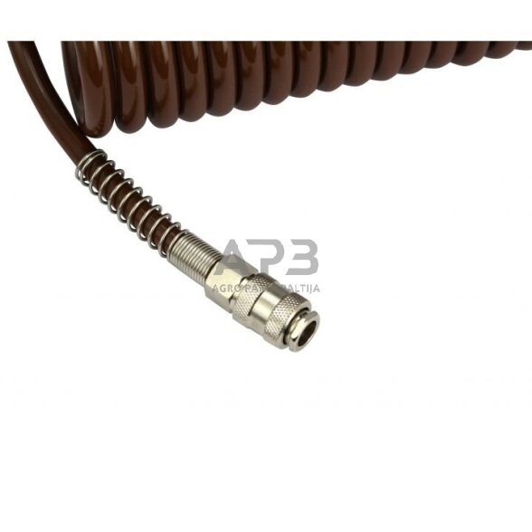 Žarna spiralinė su vožtuvais Ø8x12mm 20m 2 Žarna spiralinė su vožtuvais Ø8x12mm 20m 2