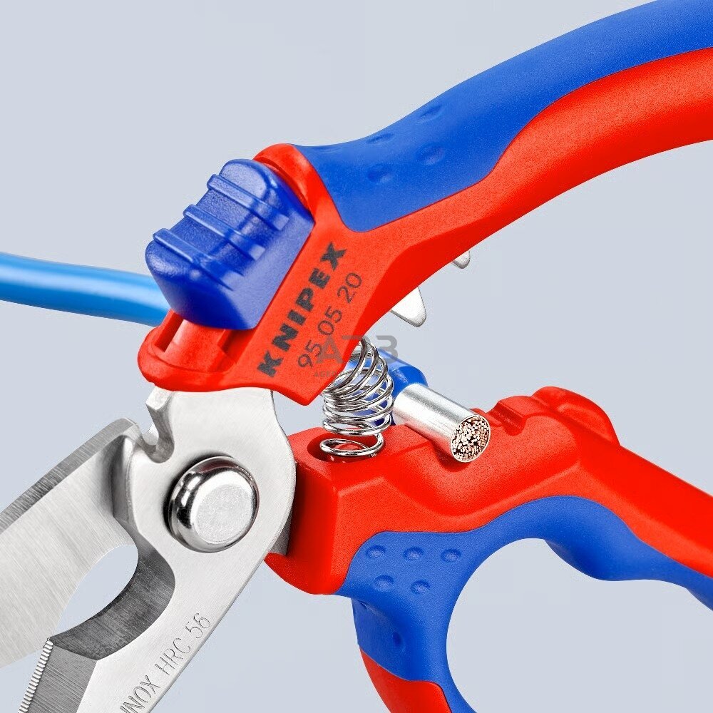 Žirklės lenktos elektrikams KNIPEX 5 Žirklės lenktos elektrikams KNIPEX 5
