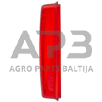 Žibintas kairinis, raudona/skaidri/gintarinė, stačiakampis Hella 9EL340829031 2