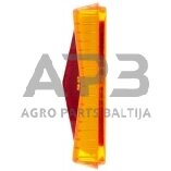 Žibintas, gintarinė/raudona, stačiakampis Hella 9EL092435011 2 Žibintas, gintarinė/raudona, stačiakampis Hella 9EL092435011 2