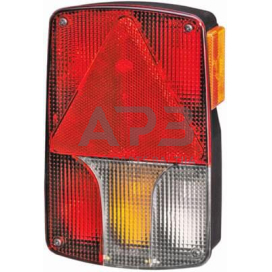 Žibintas dešininis, raudonas/skaidrus Hella 9EL990633041 5 Žibintas dešininis, raudonas/skaidrus Hella 9EL990633041 5