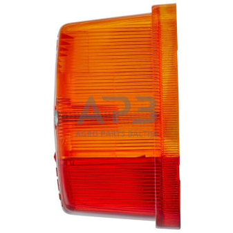 Žibintas, gintarinė/raudona, kvadratas Hella 9EL115003011 2 Žibintas, gintarinė/raudona, kvadratas Hella 9EL115003011 2