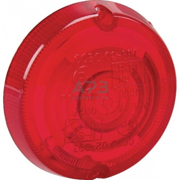 Žibintas, raudona, apvalus Cobo 0289710101 Žibintas, raudona, apvalus Cobo 0289710101