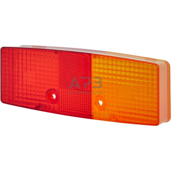 Žibintas dešininis, raudona/skaidri/gintarinė Hella 9EL121431001 Žibintas dešininis, raudona/skaidri/gintarinė Hella 9EL121431001