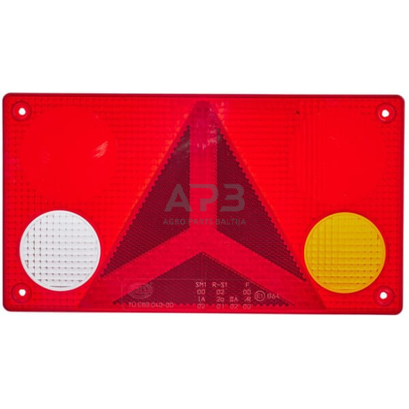 Žibintas dešininis, raudona/skaidri/gintarinė Hella 9EL340203001 1 Žibintas dešininis, raudona/skaidri/gintarinė Hella 9EL340203001 1