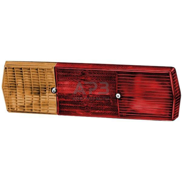 Žibintas, gintarinė/raudona, stačiakampis Hella 9EL092435011 4 Žibintas, gintarinė/raudona, stačiakampis Hella 9EL092435011 4