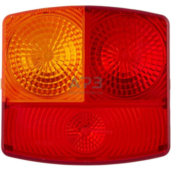 Žibintas kairinis, gintarinė/raudona, kvadratas Hella 9EL137307001 1 Žibintas kairinis, gintarinė/raudona, kvadratas Hella 9EL137307001 1