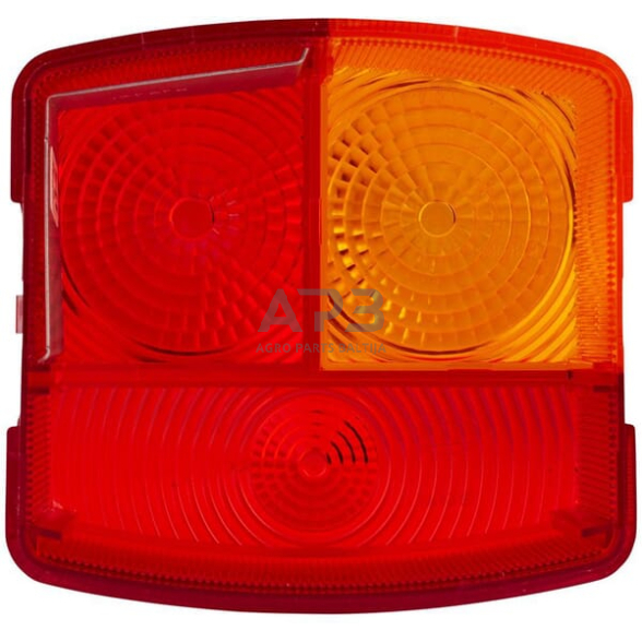 Žibintas kairinis, gintarinė/raudona, kvadratas Hella 9EL137307001 3 Žibintas kairinis, gintarinė/raudona, kvadratas Hella 9EL137307001 3