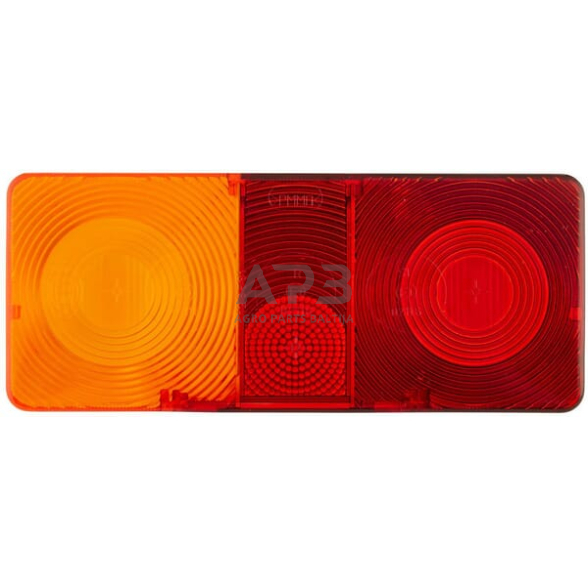 Žibintas kairinis, gintarinė/raudona, stačiakampis Hella 9EL112743001 1 Žibintas kairinis, gintarinė/raudona, stačiakampis Hella 9EL112743001 1