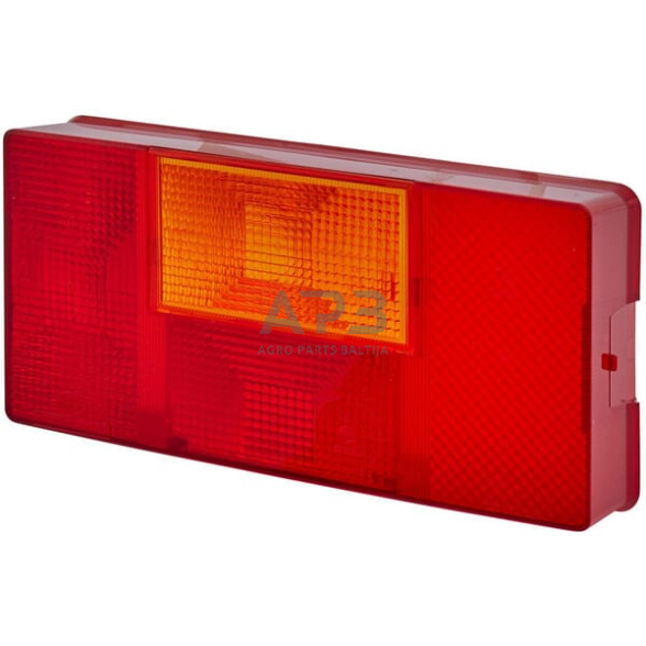 Žibintas kairinis, gintarinė/raudona, stačiakampis Hella 9EL136819011 Žibintas kairinis, gintarinė/raudona, stačiakampis Hella 9EL136819011