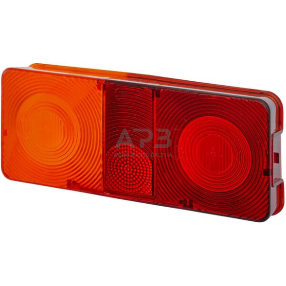 Žibintas kairinis, raudona/skaidri/gintarinė Hella 9EL116844001 Žibintas kairinis, raudona/skaidri/gintarinė Hella 9EL116844001