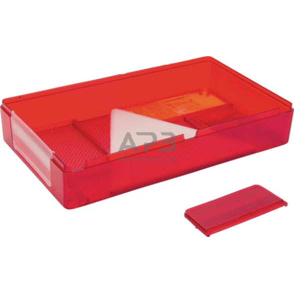 Žibintas, raudona/skaidri/gintarinė, stačiakampis 235x135x35mm kairinis Ajba LA62205 1 Žibintas, raudona/skaidri/gintarinė, stačiakampis 235x135x35mm kairinis Ajba LA62205 1