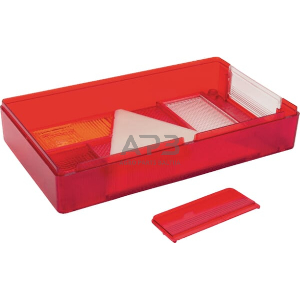 Žibintas, raudona/skaidri/gintarinė, stačiakampis 235x135x35mm rear/right Ajba LA62204 1 Žibintas, raudona/skaidri/gintarinė, stačiakampis 235x135x35mm rear/right Ajba LA62204 1