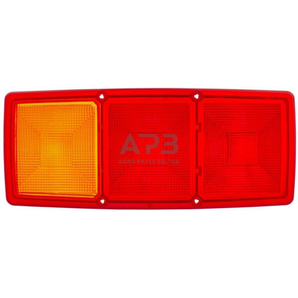 Žibintas, raudona/skaidri/gintarinė, stačiakampis Hella 9EL147747001 1 Žibintas, raudona/skaidri/gintarinė, stačiakampis Hella 9EL147747001 1