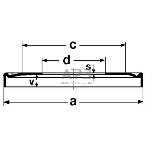 Žiedas Nilos 30207AV 2 Žiedas Nilos 30207AV 2
