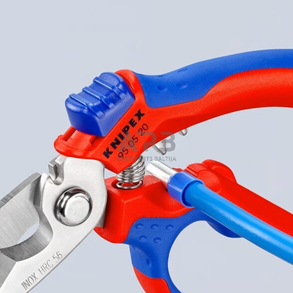 Žirklės lenktos elektrikams KNIPEX 11 Žirklės lenktos elektrikams KNIPEX 11