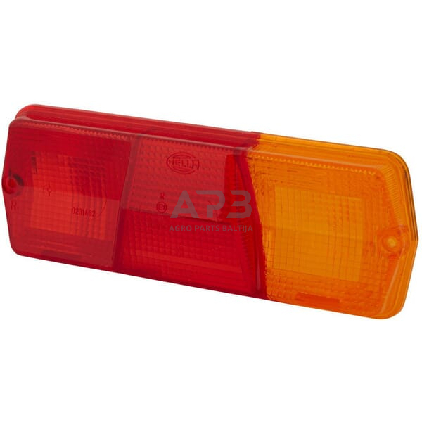 Žibintas dešininis, gintarinė/raudona, stačiakampis Hella 9EL111647001 Žibintas dešininis, gintarinė/raudona, stačiakampis Hella 9EL111647001