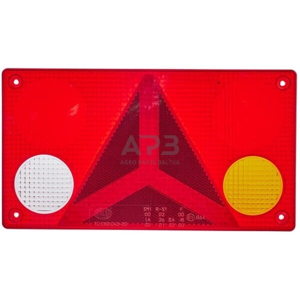 Žibintas dešininis, raudona/skaidri/gintarinė Hella 9EL340203001 1 Žibintas dešininis, raudona/skaidri/gintarinė Hella 9EL340203001 1