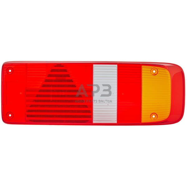 Žibintas dešininis, raudona/skaidri/gintarinė, stačiakampis Hella 9EL340829021 1