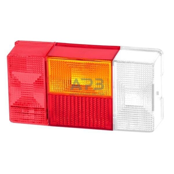 Žibintas kairinis, raudona/skaidri/gintarinė, stačiakampis Hella 9EL136825001 4 Žibintas kairinis, raudona/skaidri/gintarinė, stačiakampis Hella 9EL136825001 4