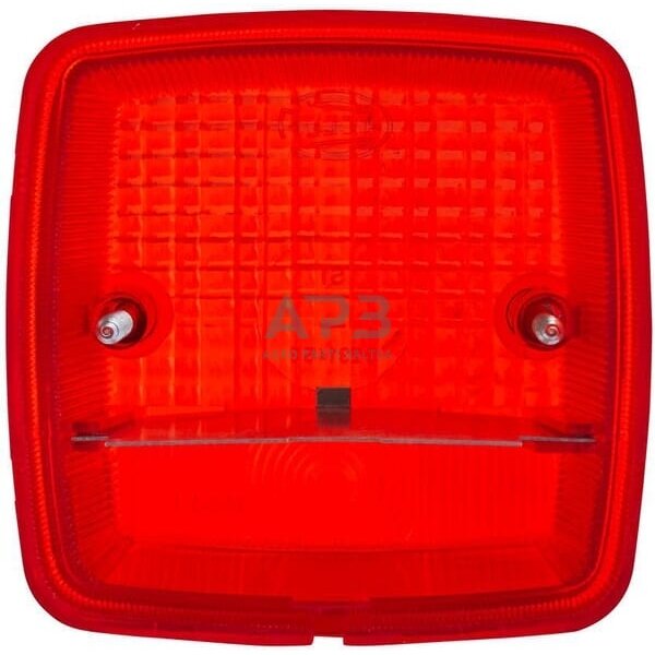 Žibintas, raudona, kvadratas Hella 9EL115003035 3