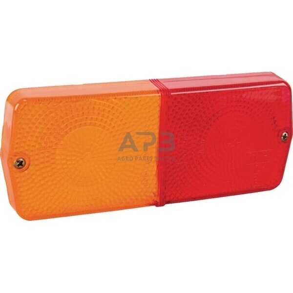 Žibintas, raudona/gintarinė, stačiakampis Cobo 02352200 Žibintas, raudona/gintarinė, stačiakampis Cobo 02352200