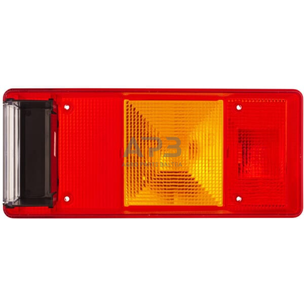 Žibintas, raudona/skaidri/gintarinė Hella 9EL147096001 3 Žibintas, raudona/skaidri/gintarinė Hella 9EL147096001 3