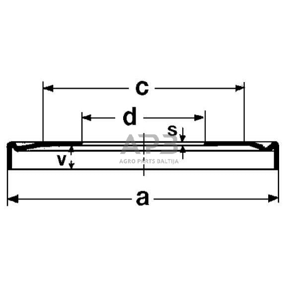 Žiedas Nilos 30207AV 2 Žiedas Nilos 30207AV 2