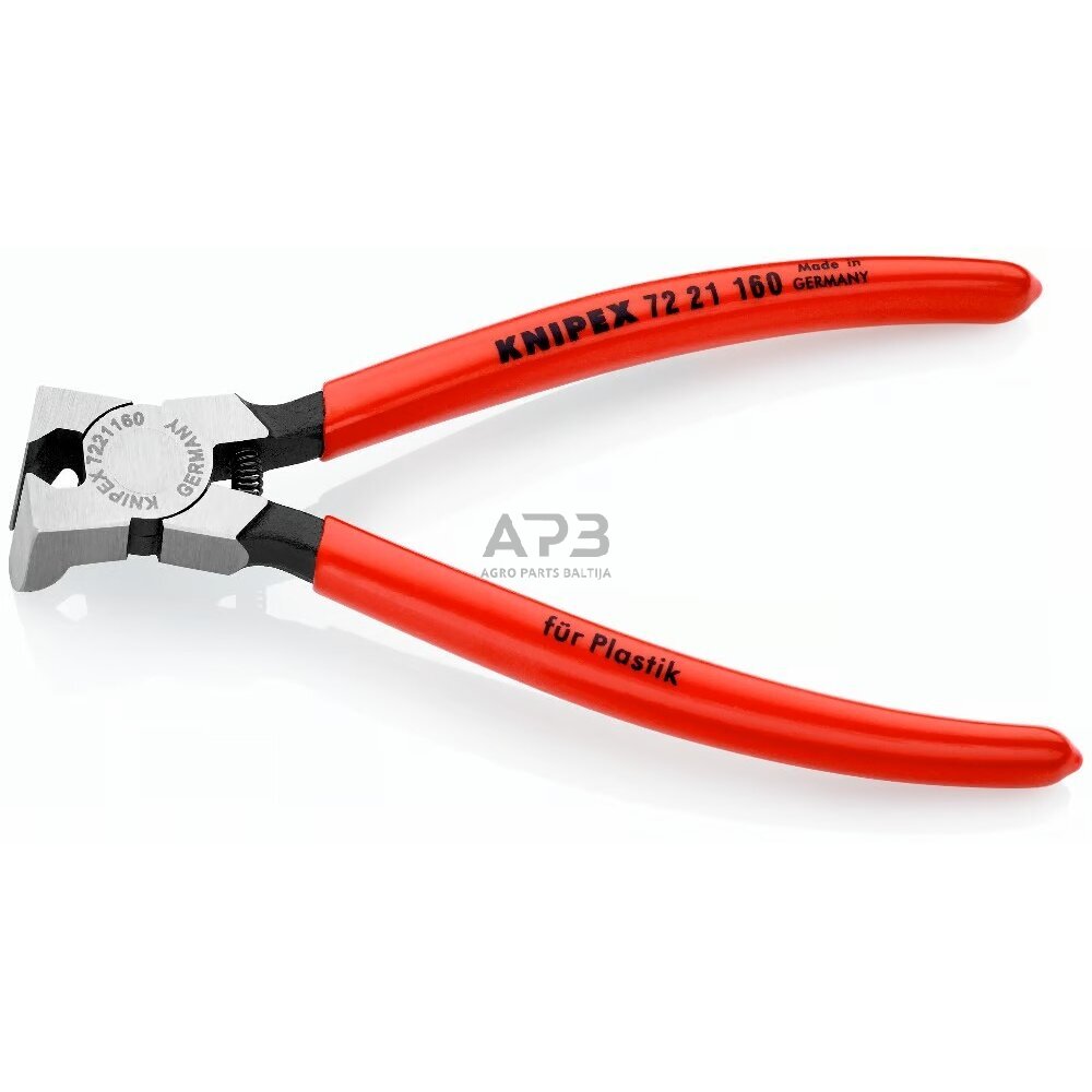 Žnyplės plastikui 160mm KNIPEX 1 Žnyplės plastikui 160mm KNIPEX 1