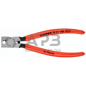 Žnyplės plastikui 160mm KNIPEX