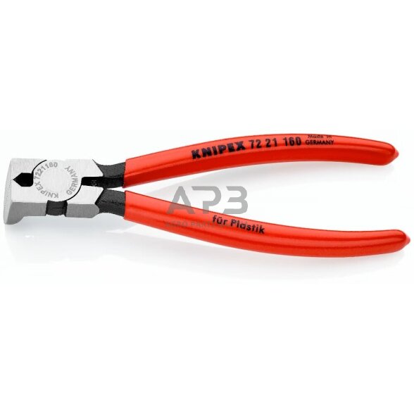 Žnyplės plastikui 160mm KNIPEX 2 Žnyplės plastikui 160mm KNIPEX 2