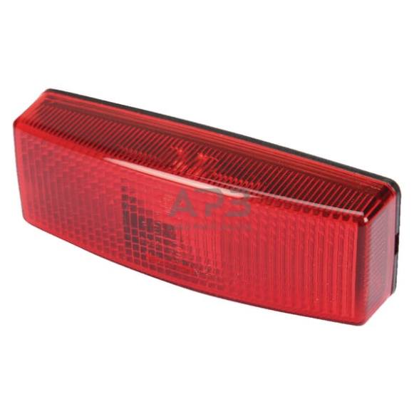 Žymeklio lemputė 5W, stačiakampis, 12V, raudona, 110x25x40mm, Hella 2SA006717001 Žymeklio lemputė 5W, stačiakampis, 12V, raudona, 110x25x40mm, Hella 2SA006717001