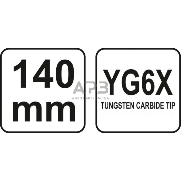 Žymeklis metalui / stiklui / keramikai 140mm 2 Žymeklis metalui / stiklui / keramikai 140mm 2