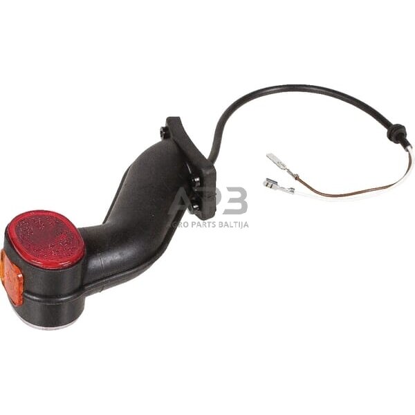 Žymeklis dešininis apvalus, 24V, raudona/geltona, Aspöck 313608007