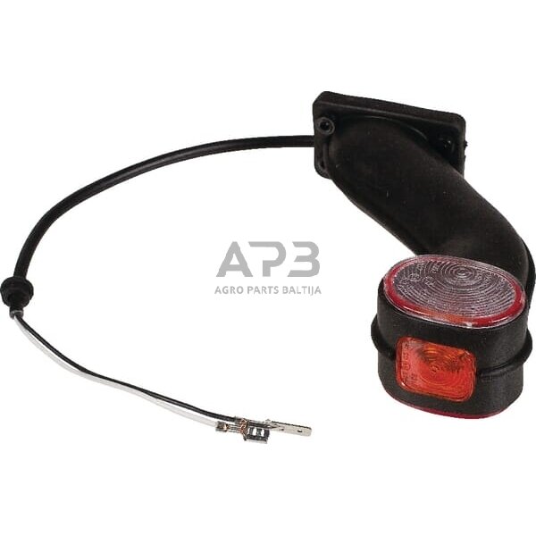 Žymeklis kairinis apvalus, 24V, raudona/geltona, Aspöck 313608017 1 Žymeklis kairinis apvalus, 24V, raudona/geltona, Aspöck 313608017 1