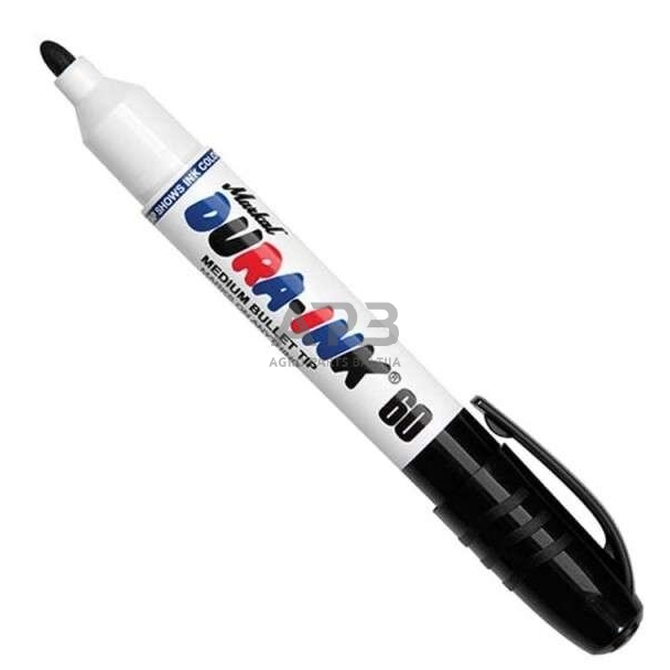 Žymeklis permanentinis DURA-INK 60 apvalus 3 mm juodas Žymeklis permanentinis DURA-INK 60 apvalus 3 mm juodas